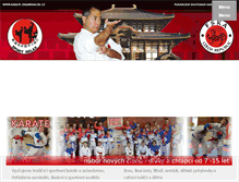 Tablet Screenshot of karate-znamenacek.cz